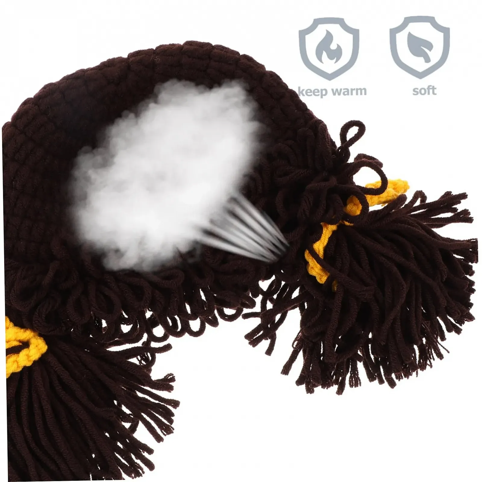 В'язана шапка VALICLUD для дівчинки, фото №5