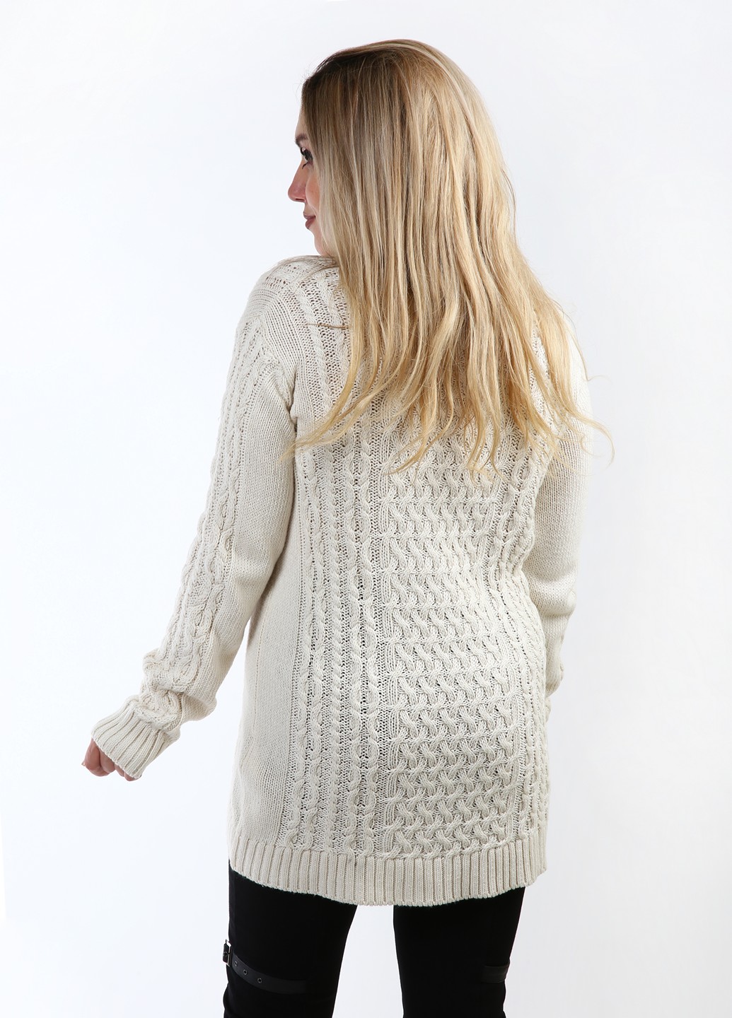 Свитер GUESS M Молочный (GDG-w74r54z20r1-Lactic), фото №3