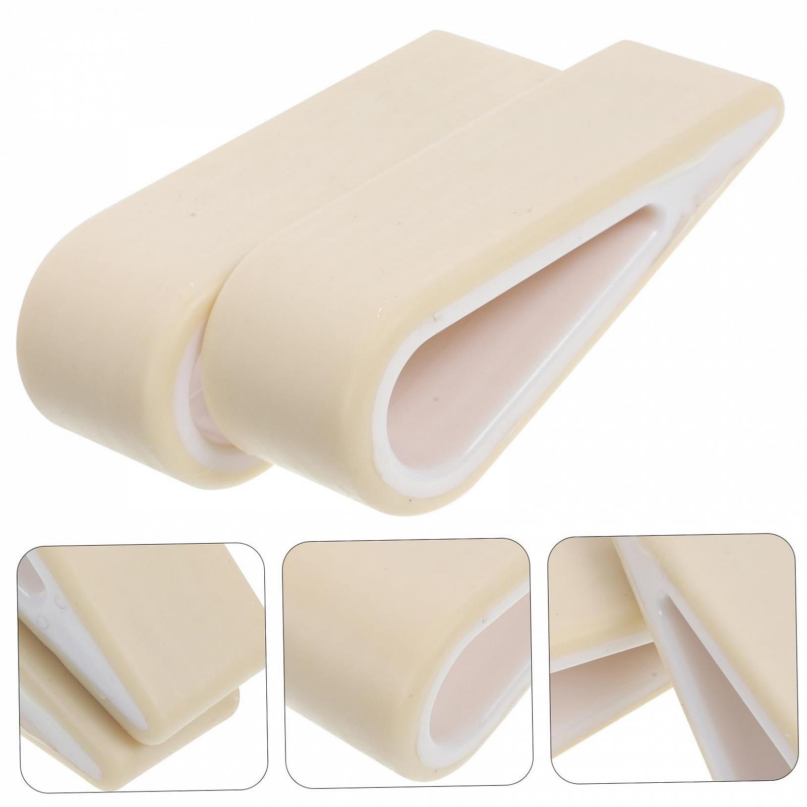 Підставка для ноутбука BESPORTBLE, силіконова, ергономічна, похила, вентильована, легка, регульована, для офісу, дому, 2 шт., фото №4