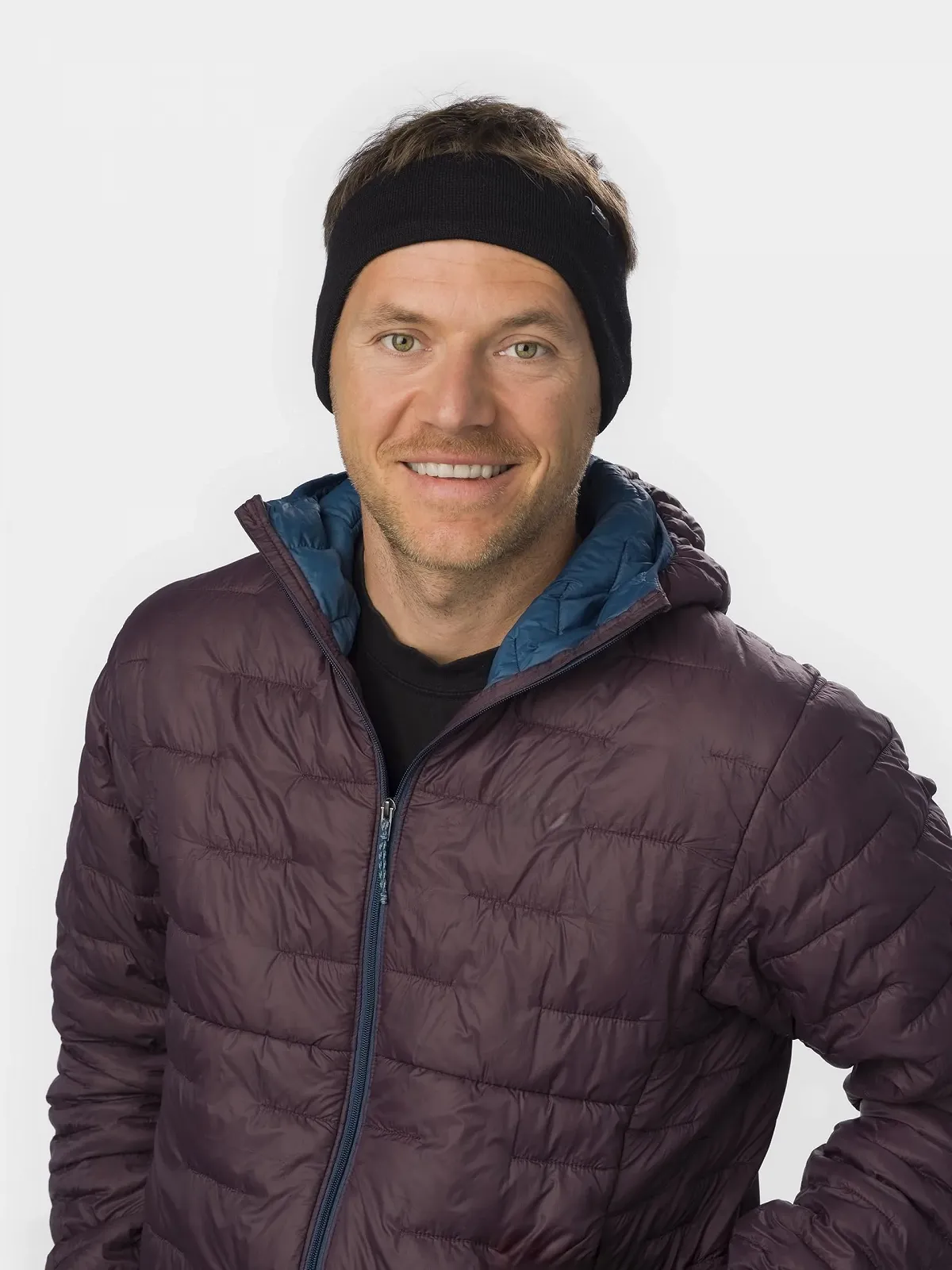 Пов'язка на голову з мериноса для жінок Тепла М'яка, фото №5