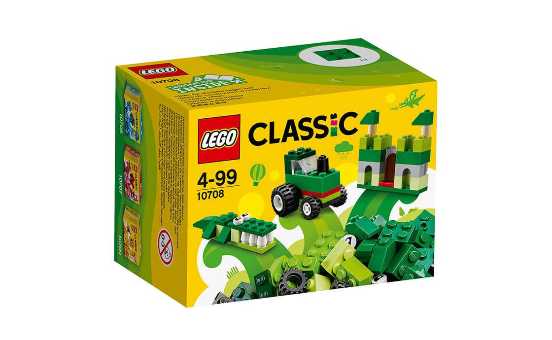 Конструктор Лего LEGO Classic Зеленая творческая коробка (10708), фото №1