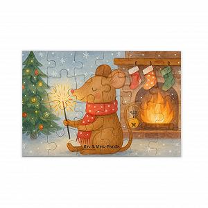 Пазл Mr. & Mrs. Panda Mouse Christmas 24 деталі - Фото 1