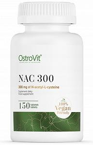Ацетилцистеин Ostrovit NAC 300 mg 150tabl - Фото 1