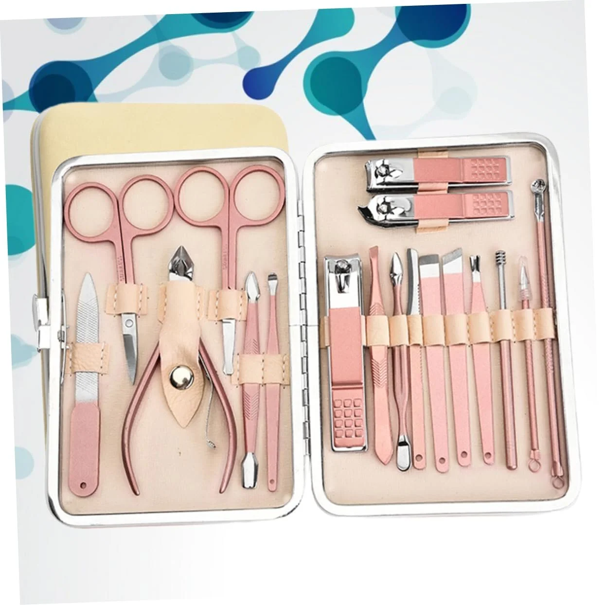 Набір для нігтів WRITWAA 18 штук, рожевий, фото №4