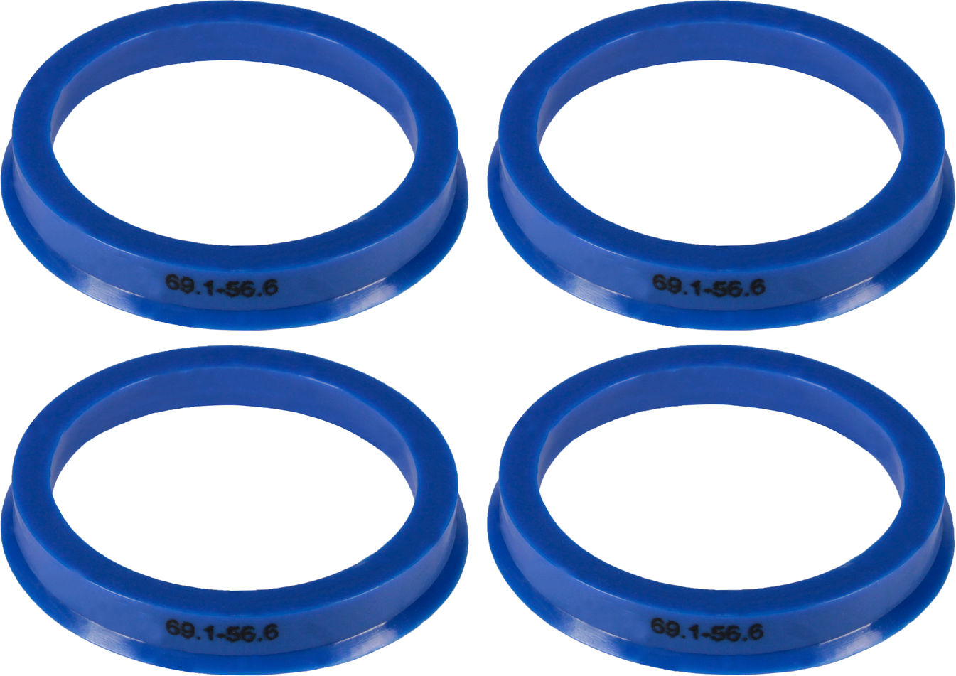 Кільця центрувальні для колісних дисків 69.1-56.6 Walline термопластик WL, фото №1