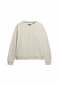 Женский свитшот Superdry Athletic Essentials с подходящими аппликациями - Фото 1