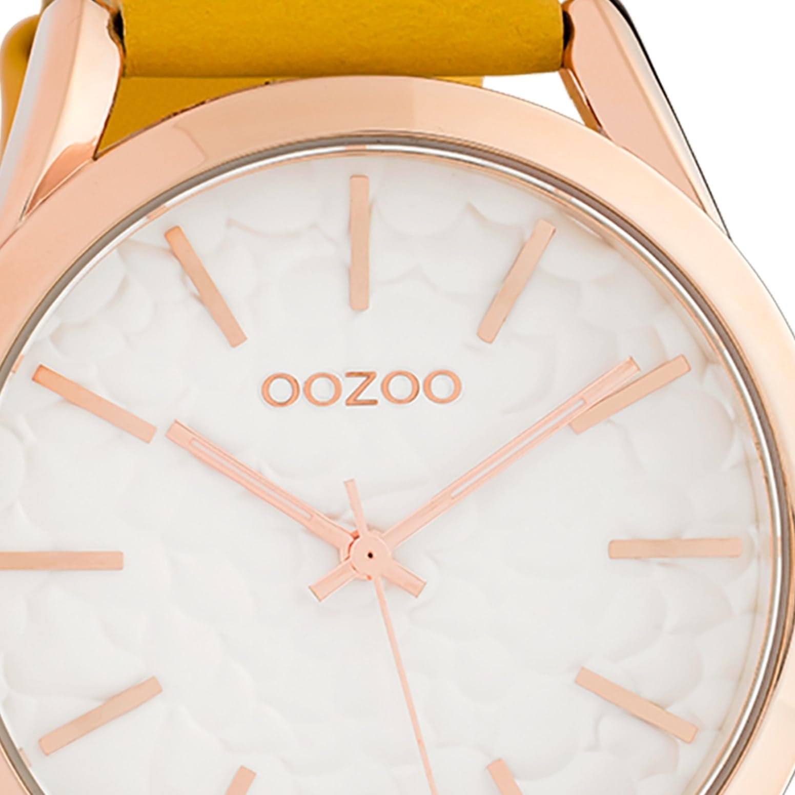 Женские часы Oozoo C10463 Ремешок кожаный 43 мм Белый/Оранжевый, Розовое золото / белый, Ремешок., фото №2 Женские часы Oozoo C10463 Ремешок кожаный 43 мм Белый/Оранжевый, Розовое золото / белый, Ремешок., фото №2