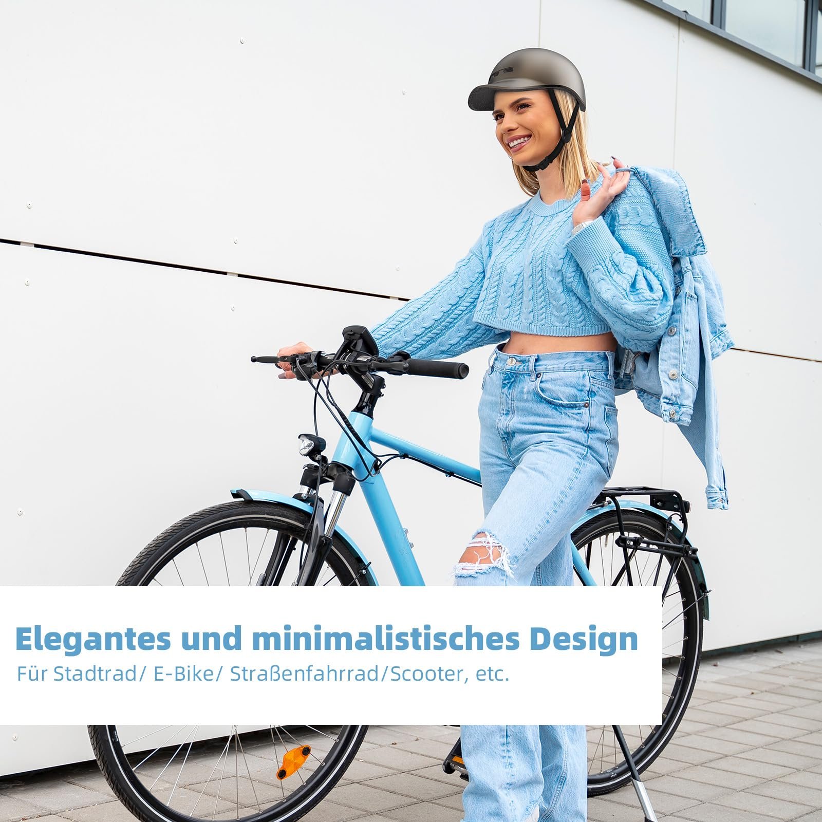 Шлем Велосипедный KINGLEAD Urban Commuter, 57-61 см, фото №8