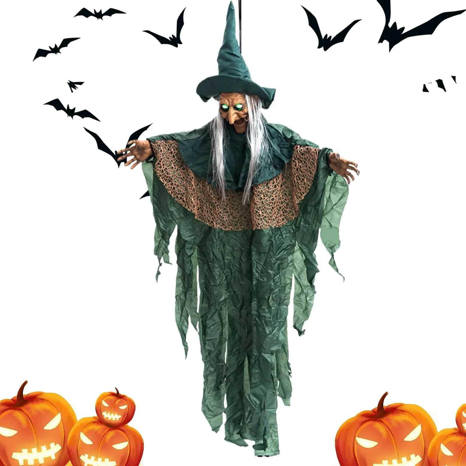 Хэллоуинская Ведьма Yulokdwi, Движущаяся, фото №1 Хэллоуинская Ведьма Yulokdwi, Движущаяся, фото №1