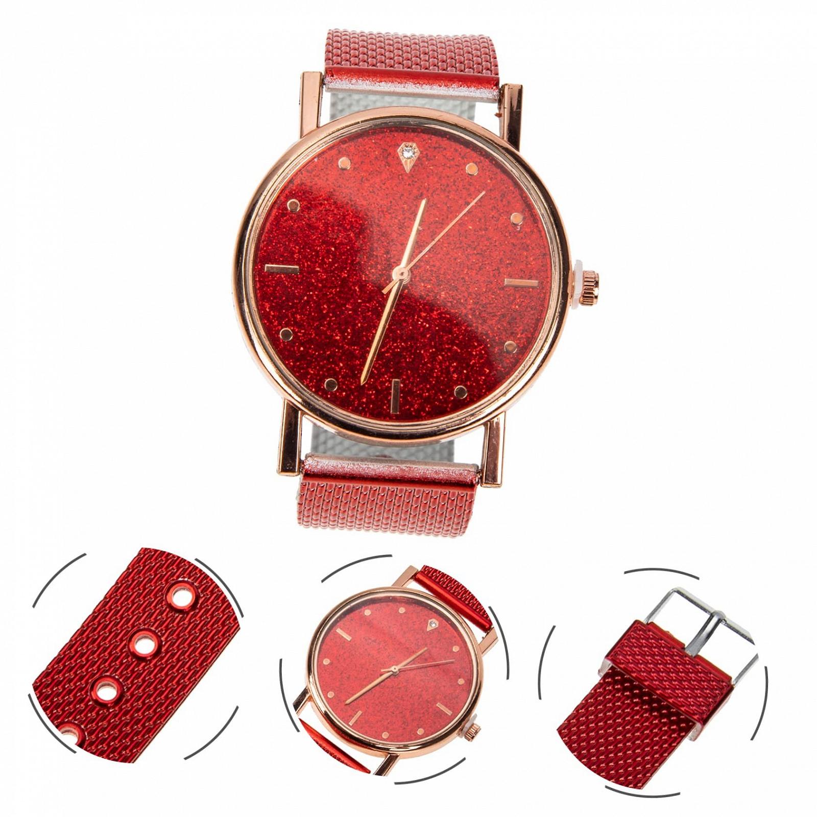 Кварцевые часы VALICLUD Красный Силикон, фото №8 Кварцевые часы VALICLUD Красный Силикон, фото №8