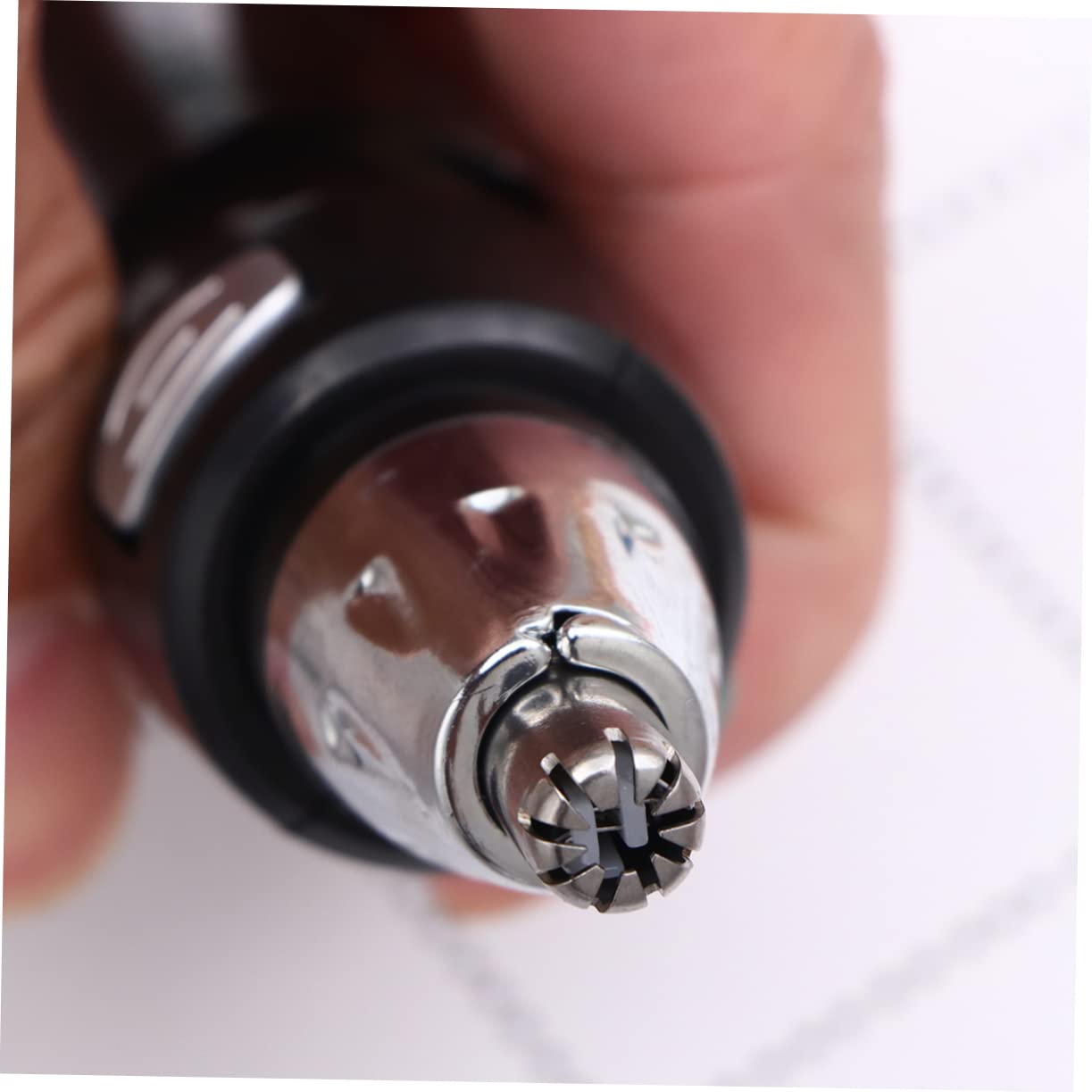 Триммер MERRYHAPY Electric Nose Hair Trimmer Electric Nail Hair Trimmer Device Black, фото №2