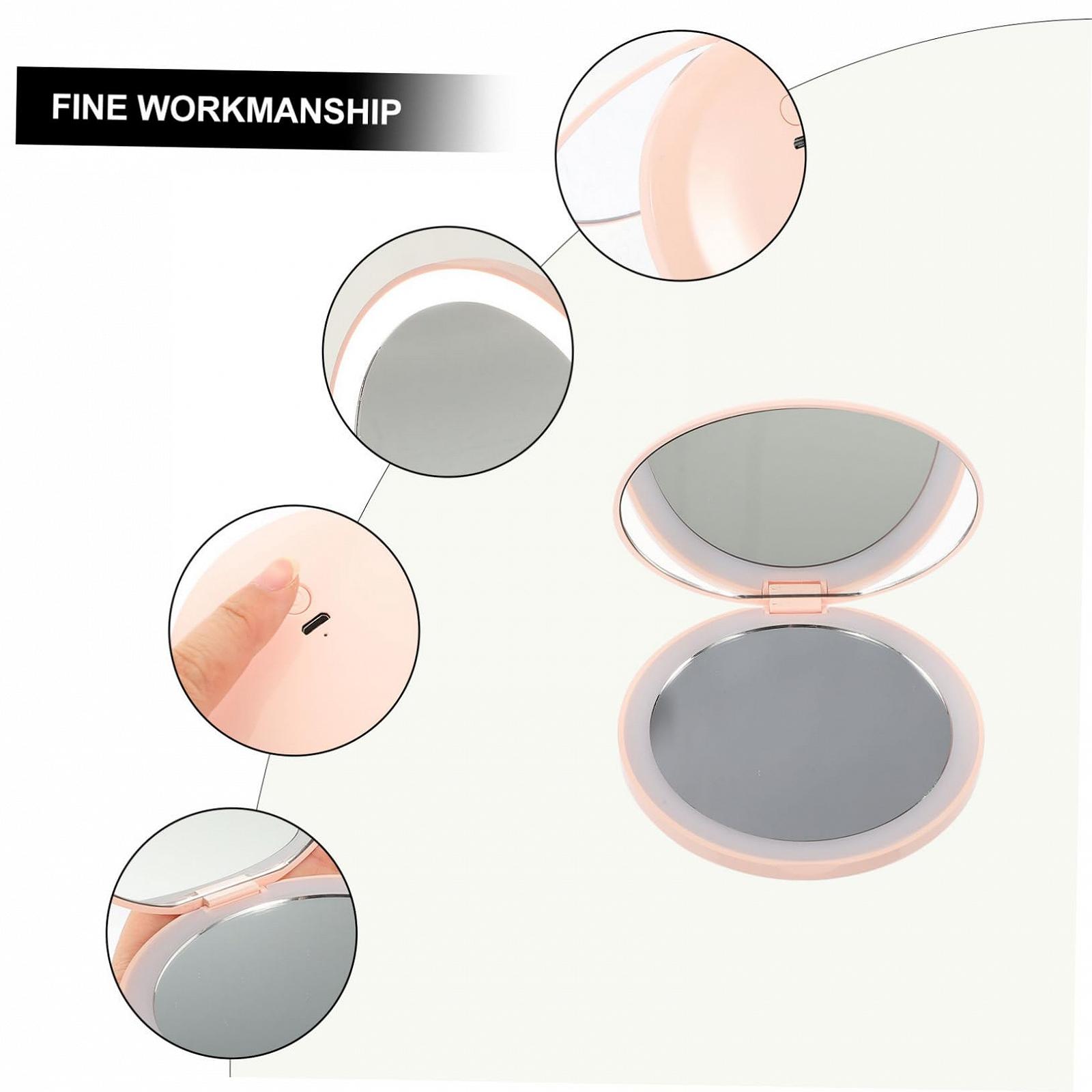 Зеркало Angoily 4 Sätze Schminkspiegel Компактное косметическое зеркало Откидное ABS, фото №5 Зеркало Angoily 4 Sätze Schminkspiegel Компактное косметическое зеркало Откидное ABS, фото №5