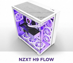 Корпус NZXT H9 Flow White (CM-H91FW-01) / без БЖ / Білий synthetic.ua - Фото 1