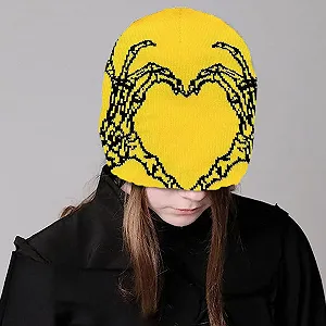 Вязаная шапка для подростков Ldabrye Жаккардовый узор synthetic.ua - Фото 1