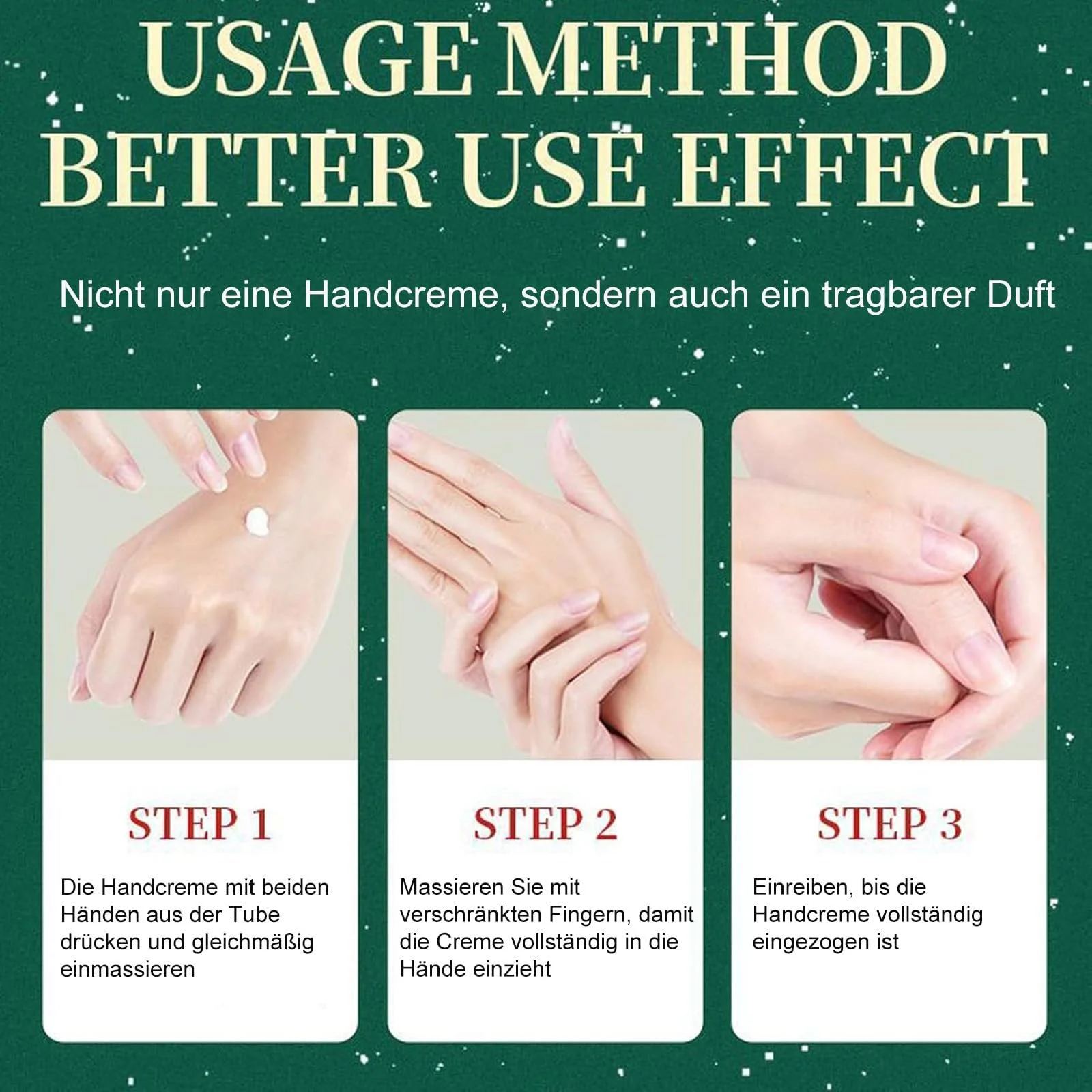 Крем для рук Різдвяний набір 5 x Міні креми для рук з маслом ши Живильний крем для дуже сухої шкіри рук, фото №6