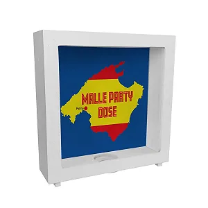 Скарбничка-рамка Malle Party Дерев'яна Майорка різнокольорова - Фото 1