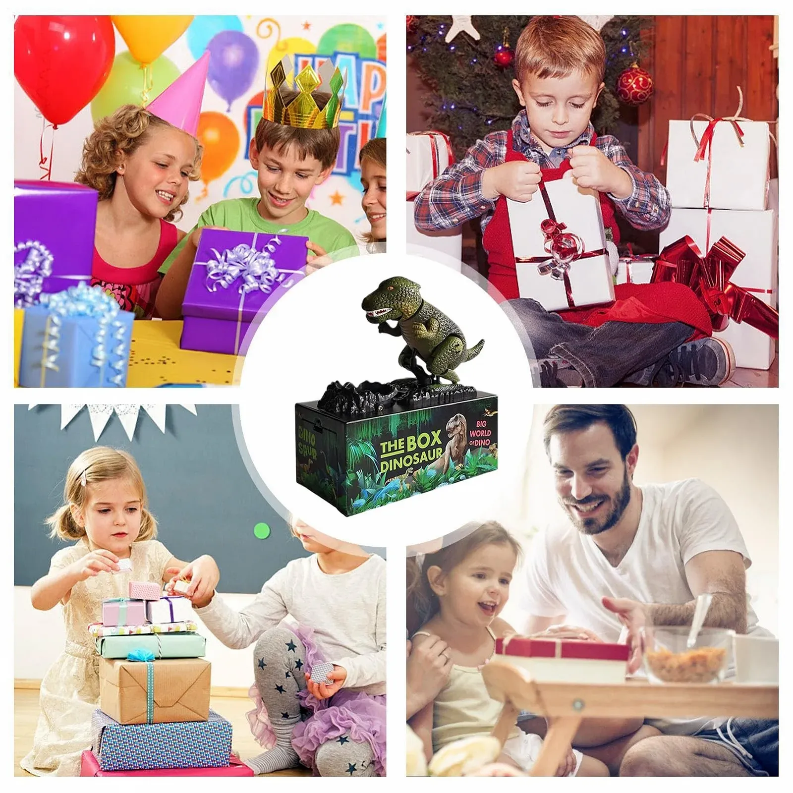 Скарбничка електронна фігурка Динозавр музична, фото №4