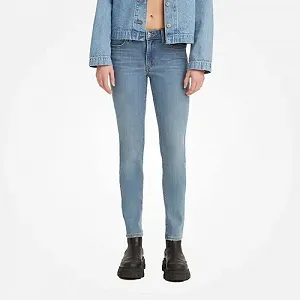 Жіночі джинси Levis - 711 Skinny Slate Ideal Clean Hem - Womens - 25 synthetic.ua - Фото 1