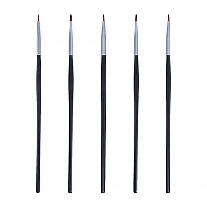 Пензлі для підводки очей BIUDECO, тонка, вигнута - Фото 1