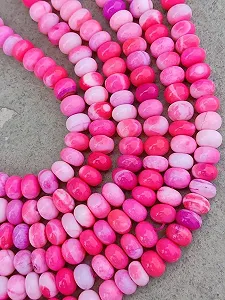 Бусины Опал круглые гладкие 9 мм, длина нити 40 см - Фото 1