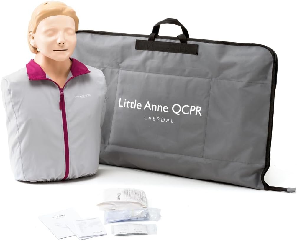 Манекен для тренировки сердечно-легочной реанимации Laerdal Little Anne QCPR Бежевый, фото №2