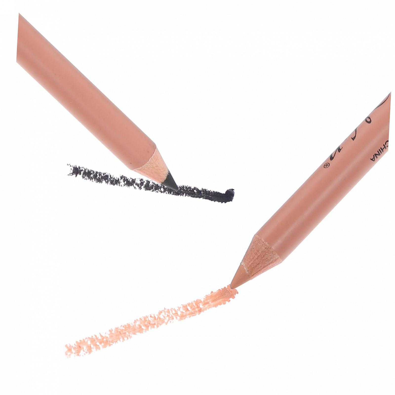 Олівець для брів Fräulein Дерево Подвійний наконечник Набір з 12 штук, фото №4