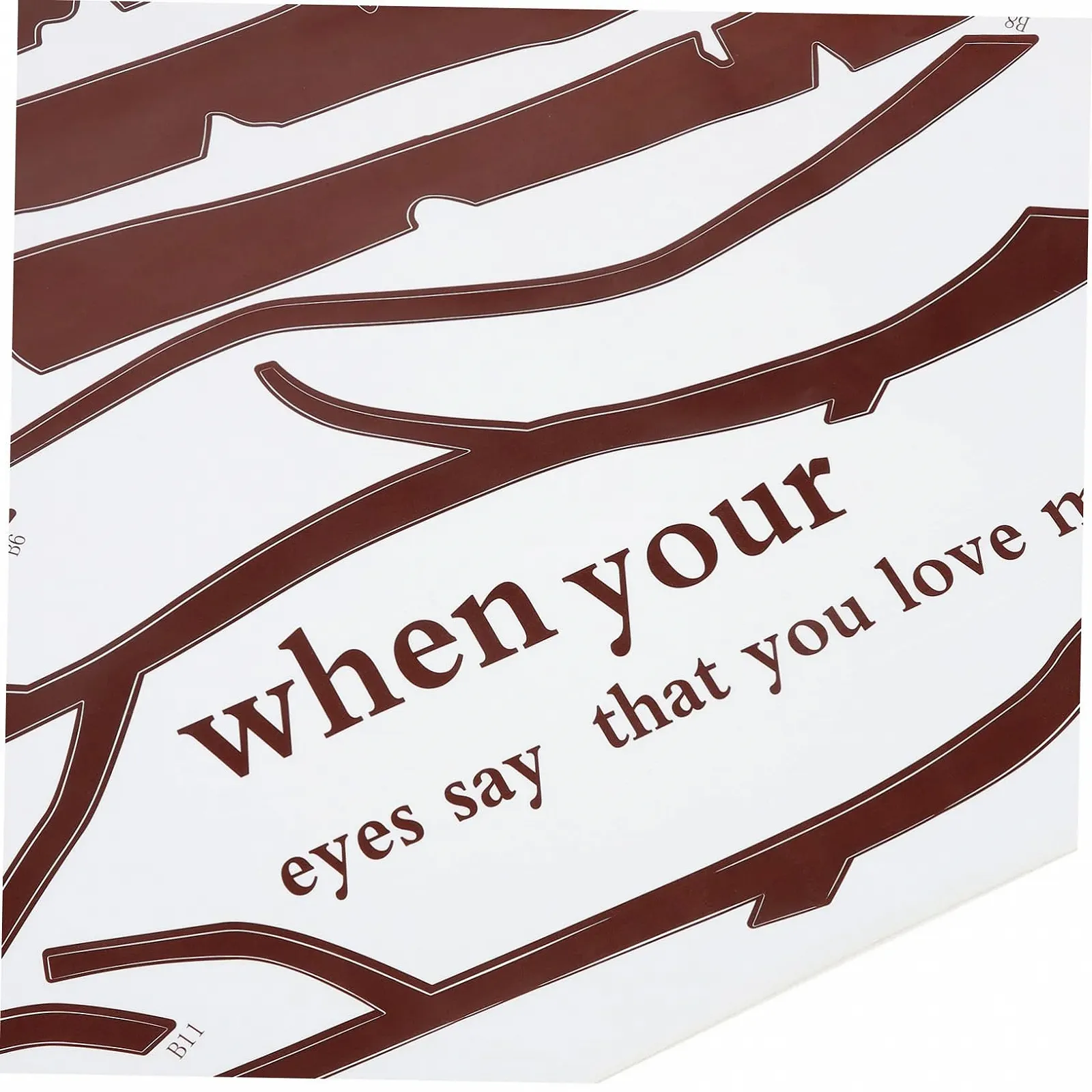 Наклейка на стіну HEMOTON Tree Bird Birch Tree Green, фото №9