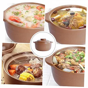 Каструля керамічна з кришкою термостійка для газових плит ціна на synthetic.ua - Фото 1 Каструля керамічна з кришкою термостійка для газових плит synthetic.ua - Фото 1