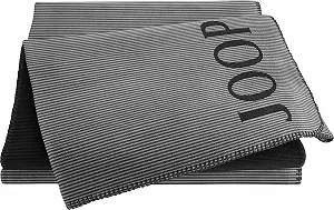 Плед Joop! Touch Бавовняна Суміш Антрацитний / Чорний Розмір 130 x 150 см - Фото 1