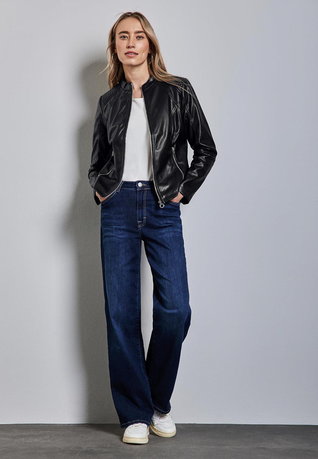 Куртка Street One Короткая под кожу, фото №5