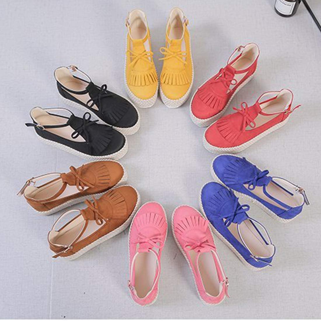 Женские летние сандалии на платформе, фото №8