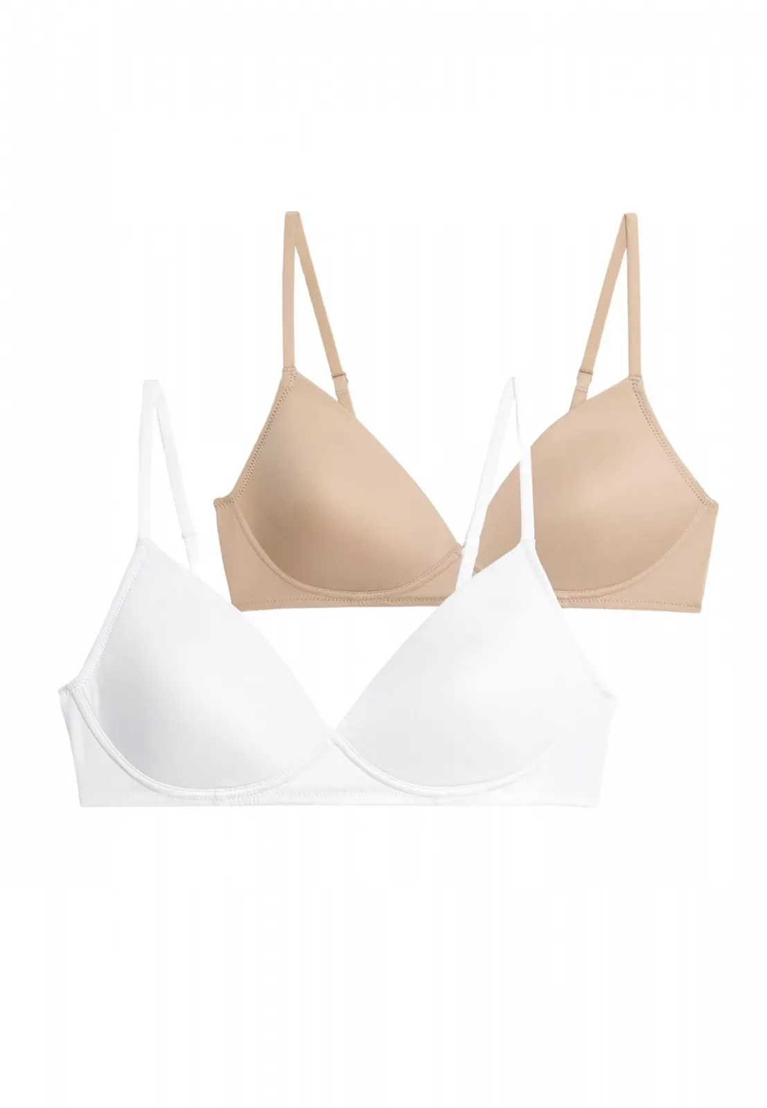 Комплект первых бюстгальтеров Marks & Spencer 2 шт без косточек Aa-D, фото №1