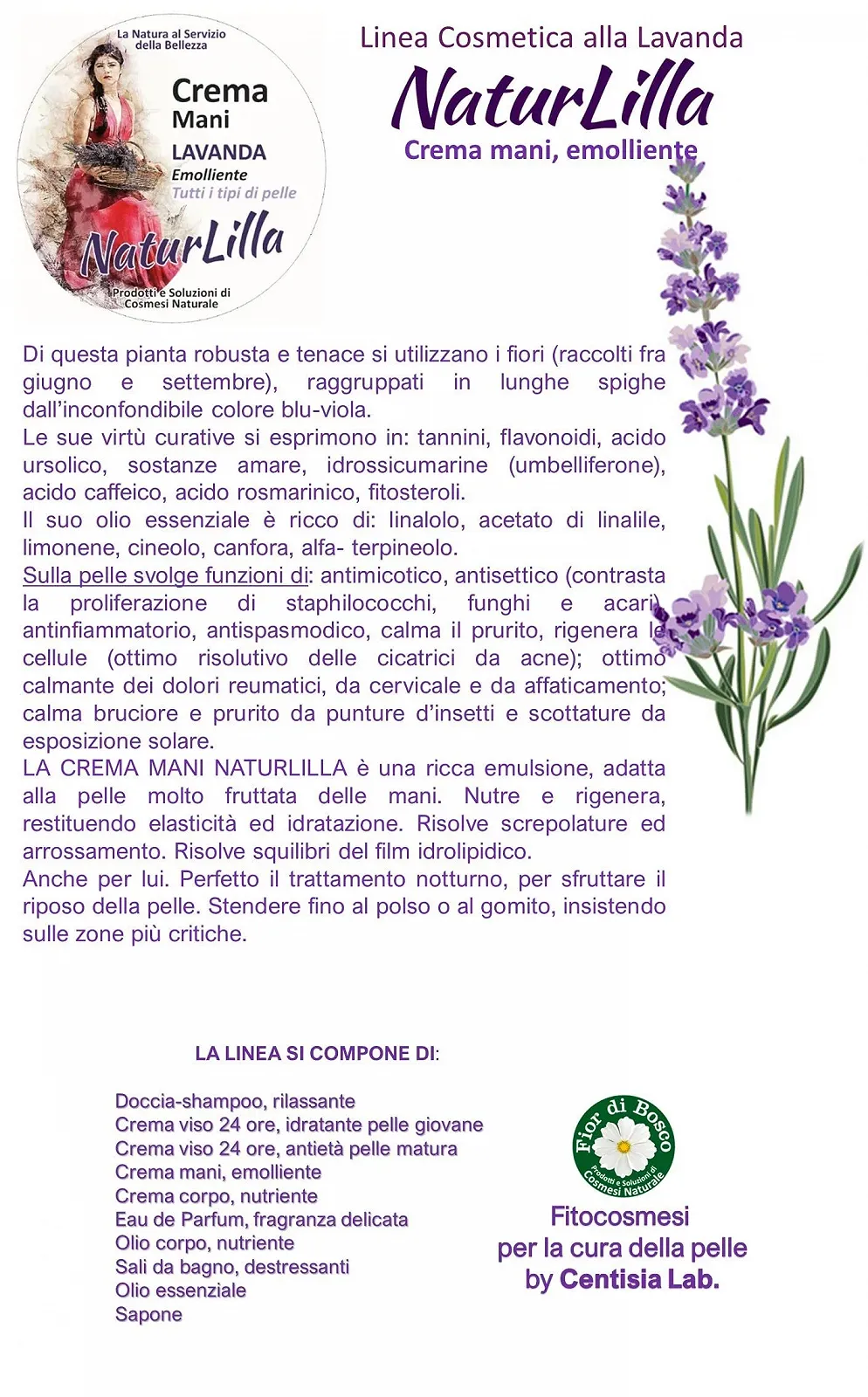 Крем для рук Centisia NL/Lavender 75 мл, фото №2