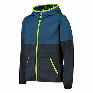 Куртка Softshell CMP 33D7944 для хлопчиків, фіксований капюшон, двоколірна synthetic.ua - Фото 1