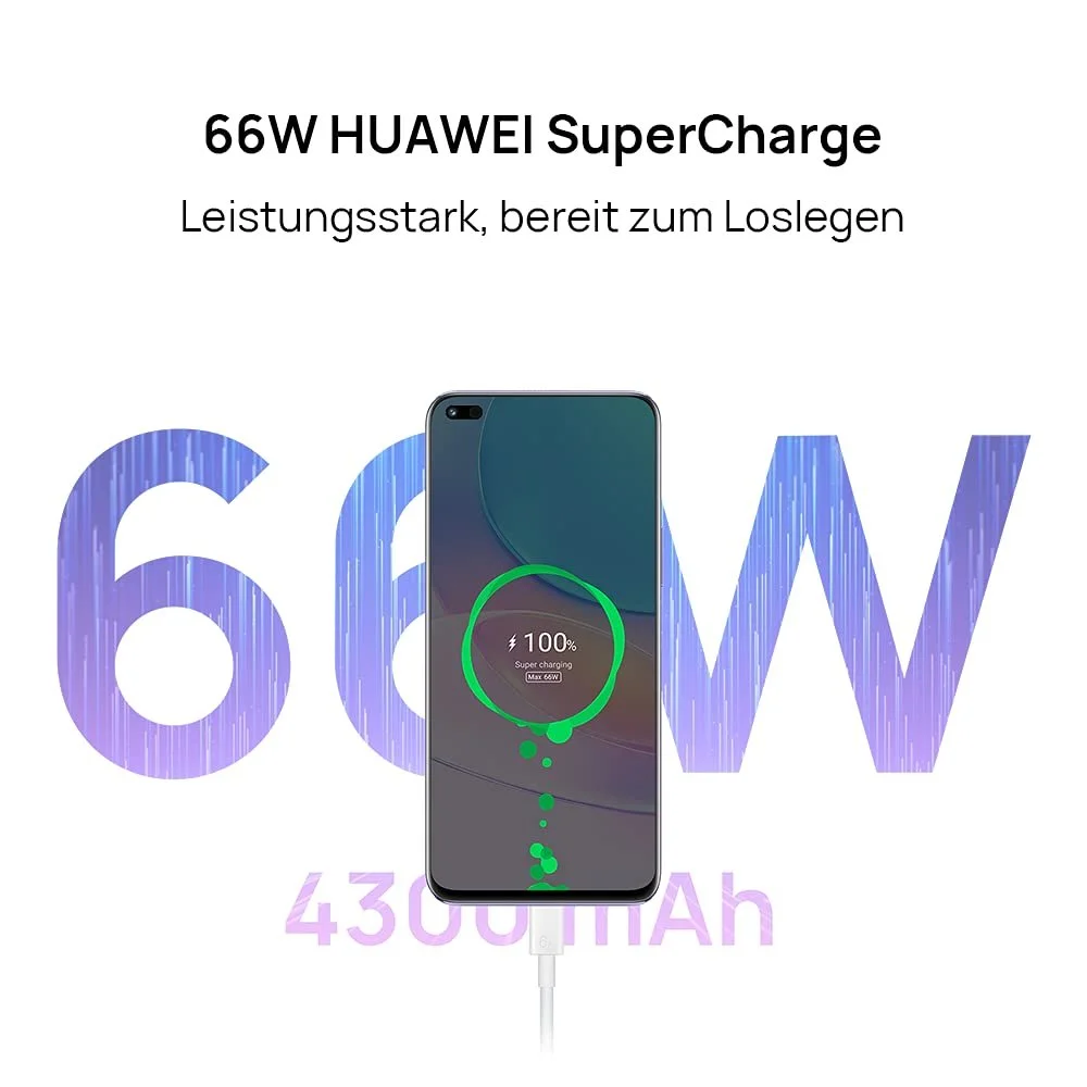 Смартфон Huawei Nova 8i 6,67" 66 Вт 64 Мп 6 ГБ 128 ГБ 4300 мАч Звездный черный, фото №5
