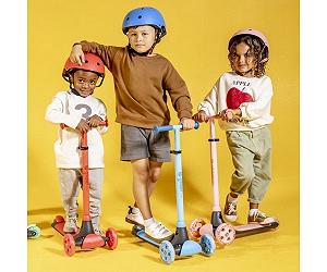 YVolution Самокат YGlider KIWI Рожевий synthetic.ua - Фото 1