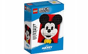 Детский конструктор LEGO Brick Sketches Микки Маус (40456) - Фото 1