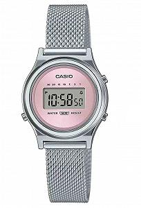 Часы Casio LA700WEM-4AEF, серебристый, браслет - Фото 1