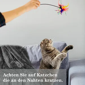 Покривало Hengsong Пухнасте М'яке Плюшеве 220 x 240 см Сірий synthetic.ua - Фото 1