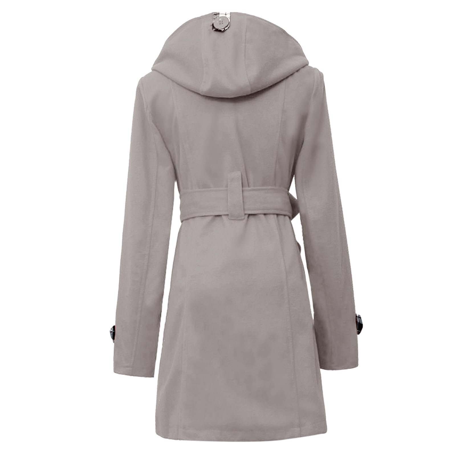 Элегантное шерстяное осеннее пальто, Теплое, фото №2 Элегантное шерстяное осеннее пальто, Теплое, фото №2