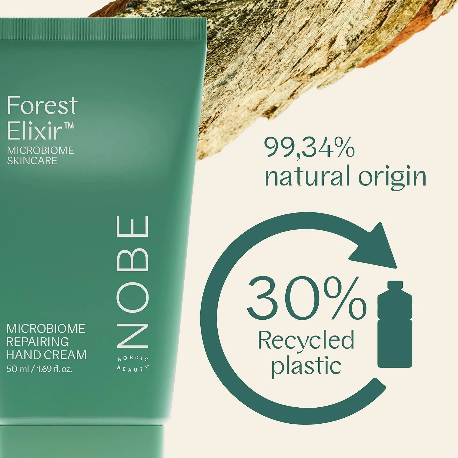 Крем для рук NOBE Відновлюючий - Ecocert Certified Anti-Ageing, глибоко зволожуючий, фото №6