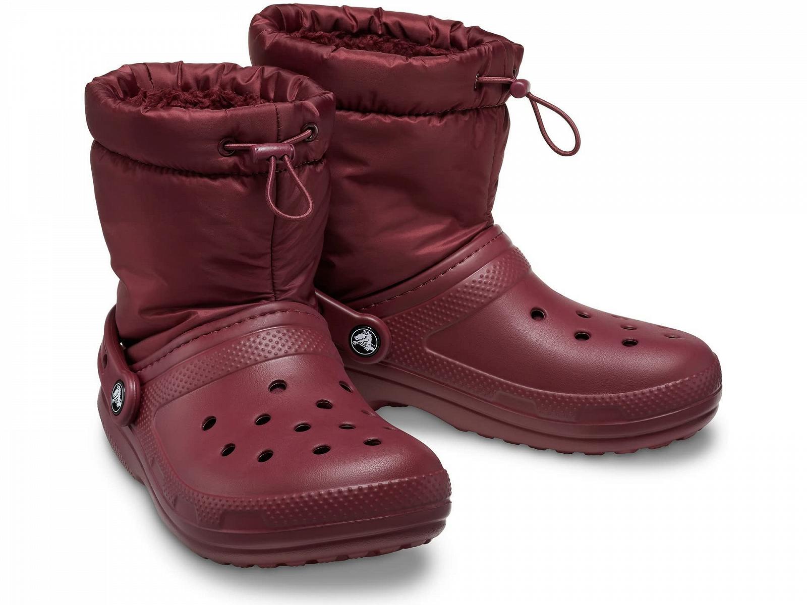 Чоботи для снігу Unisex Crocs Classic Lined Neo Puff Boot, фото №1