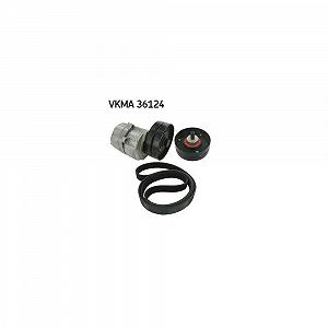 Комплект поліклинового ременя SKF VKMA 36124 для ALFA ROMEO AUDI FIAT FORD LANCIA SEAT VW - Фото 1