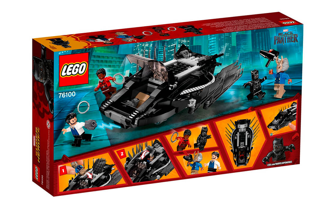 Конструктор LEGO Атака королевского истребителя 358 деталей 76100, фото №6