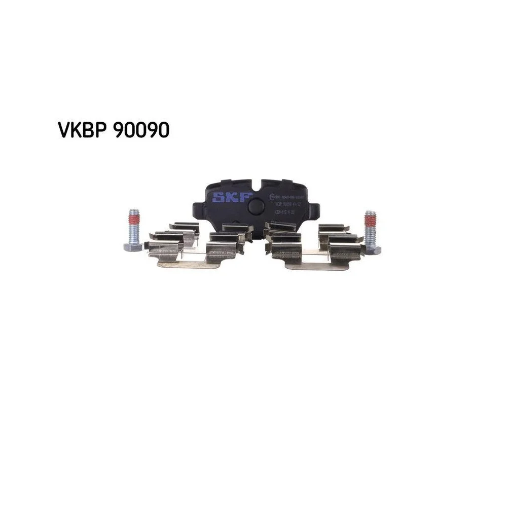 Комплект гальмівних колодок, дискове гальмо SKF VKBP 90090 задня вісь для BMW MINI, фото №1