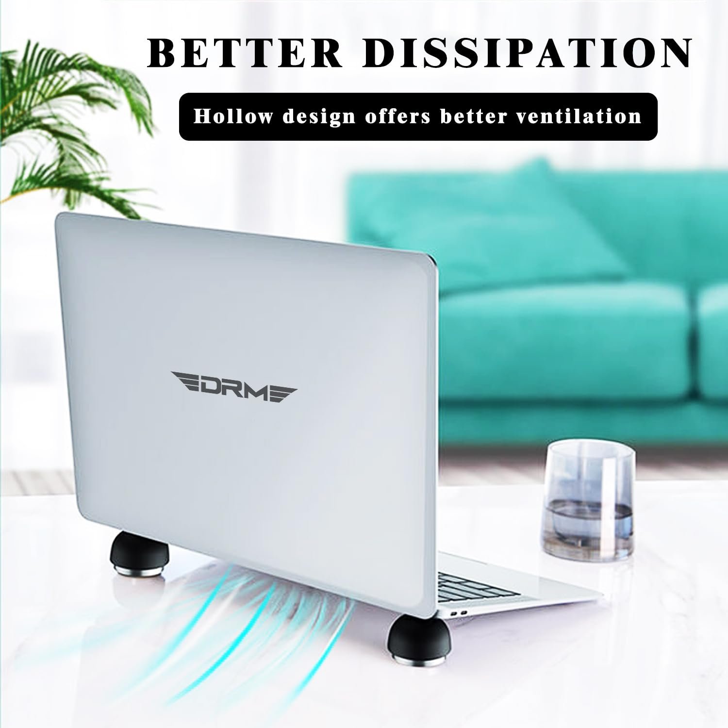 Подставка для ноутбука складная OYE, 2 портативные мини-подставки для ноутбука, невидимая охлаждающая подставка для ноутбука, охлаждающий офис, универсальная, нескользящая, для MacBook Pro Air, Surface Tablets (магнитная), фото №8