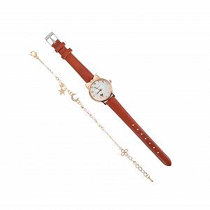 Купить Набор: Кварцевые часы и браслет OATIPHO, элегантный дизайн со звездами и луной - Фото 1 Набор: Кварцевые часы и браслет OATIPHO, элегантный дизайн со звездами и луной - Фото 1