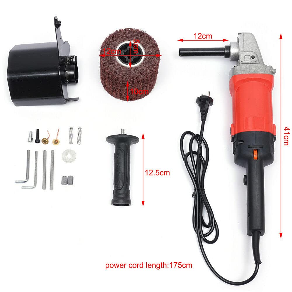 Шліфувальна машина Satin Wood Brush Grinder 1400 Вт для Реновації Поверхонь Усі Типи Регулювання Швидкості, фото №2 Шліфувальна машина Satin Wood Brush Grinder 1400 Вт для Реновації Поверхонь Усі Типи Регулювання Швидкості, фото №2