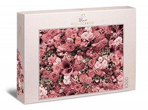 Пазл Ulmer Puzzleschmiede Classic Rose Blush 1000 элементов Красный - Фото 1