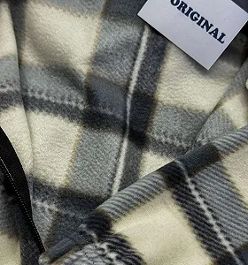 Теплий костюм клітинка фліс дитячий від 98 до 158 см флісовий костюм у клітинку для хлопчиків та дівчат synthetic.ua - Фото 1